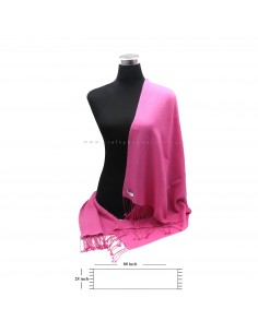 Baby Pink 70/30 Cashmere/Silk Scarf