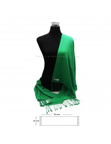 Green Pashmina Cashmere/long Silk Scarf/cashmere Shawl/long 