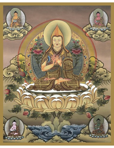 Lama Tsongkhapa, Ganden Monastery, Tsongkhapa, Buddhism, Tibetan Buddhism, Buddha, Dharma, Enlightenment, meditation, purify