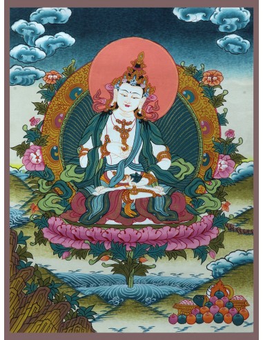 wisdom (male) and compassion (female), Vajrasattva, pure and clean, divine couple, female figure represents the active, pure