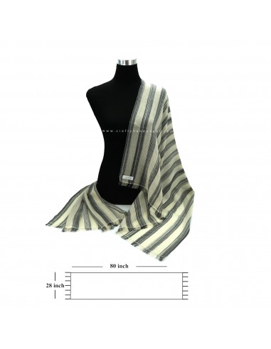 Black and outlet cream pashmina