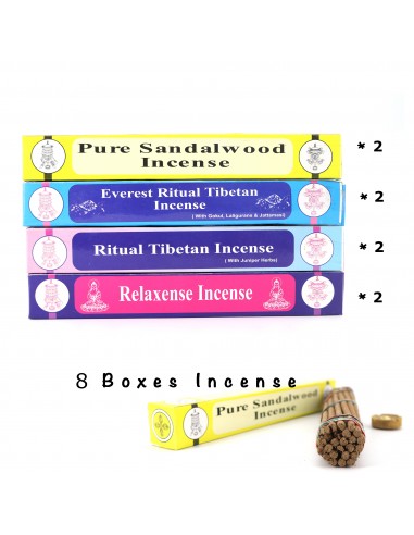 20 boxes incense, Pure sandalwood incense, everest  ritual tibetan incene, ritual tibetan inccense and relazxense incense, offer